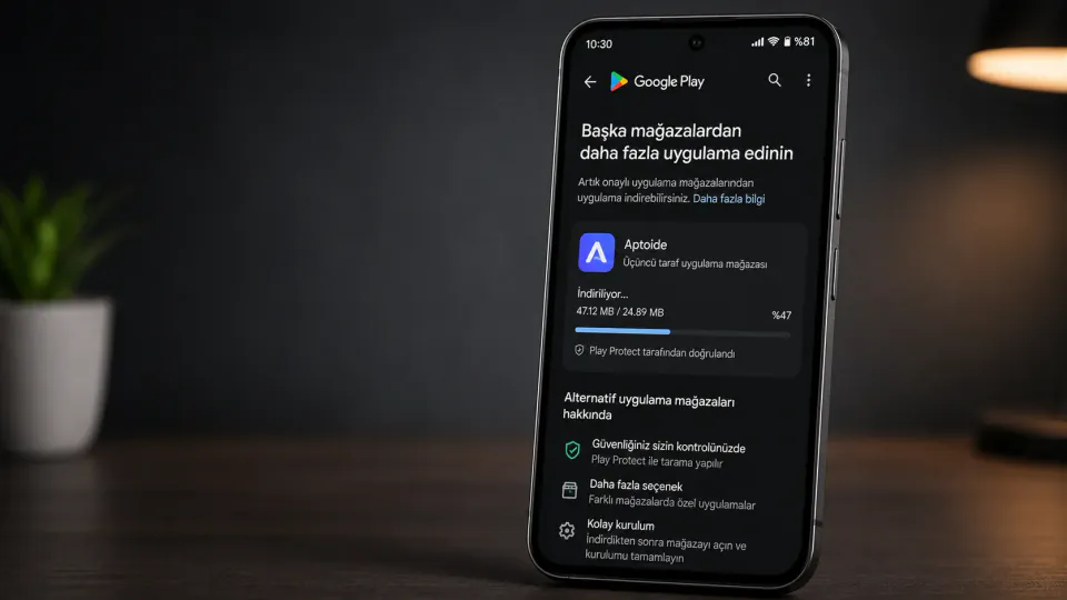 Android'de Yeni Dönem: Google Play Store Alternatif Mağazalara Açılıyor görseli