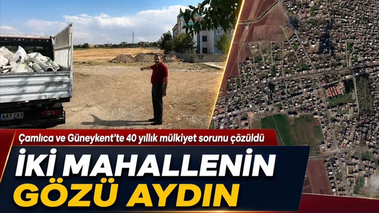 Batman'da Çamlıca ve Güneykent'te 44 Parsalık Mülkiyet Sorunu Çözüldü Batman'da Çamlıca ve Güneykent'te 44 Parsalık Mülkiyet Sorunu Çözüldü