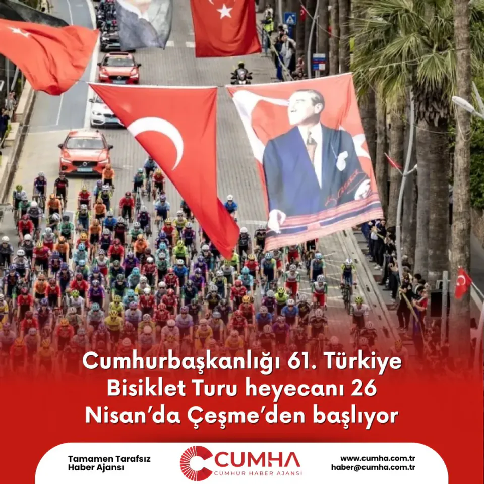 Yeşilay Türkiye Yol Bisikleti Şampiyonası'nda İkinci Gün Heyecanı görseli