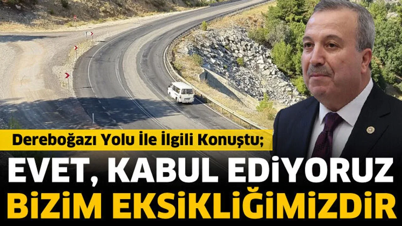 Dereboğazı Yolunda Büyük Müjde: Milletvekili Gökgöz'den Taahhüt Dereboğazı Yolunda Büyük Müjde: Milletvekili Gökgöz'den Taahhüt