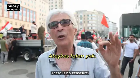 İtalya'daki Filistin Destek Gösterilerinde Sert Tepki: 'Ateşkes Falan Yok'