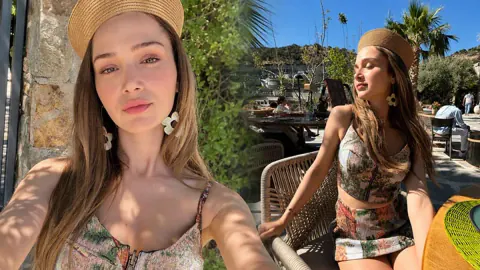 Ceren Ayruk'tan Sosyal Medyayı Sallayan Paylaşım: 'Bodrum Papatyası' Oldu