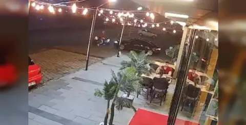 Kayseri'de yol veren otomobile motosiklet çarptı: 1 yaralı