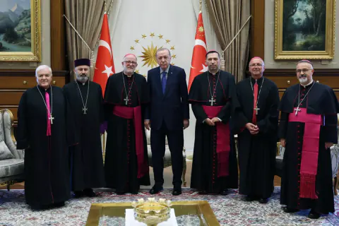 Cumhurbaşkanı Erdoğan, Külliye'de Önemli Bir Ziyaret Ağırladı
