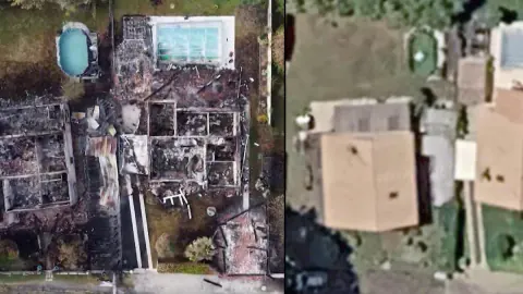 Fransa'da Korkutan Orman Yangınları: 45 Bin Hektar ve Yüzlerce Bina Kül Oldu