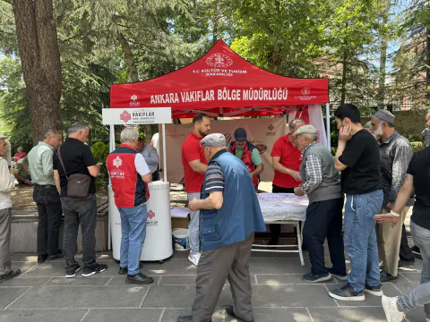Çankırı Hoca Ahmet Yesevi Camii'nde Mevlid ve Aşure Programı Gerçekleşti