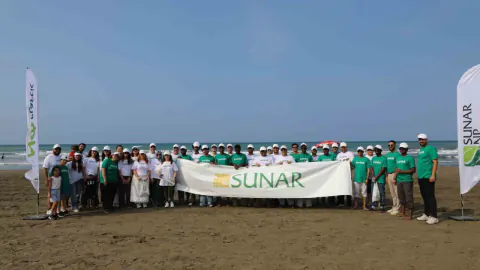 Sunar Yatırım'dan Adana Karataş Sahili'nde Çevre Seferberliği