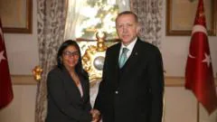 Venezuela'nın Yeni Lideri Delcy Rodriguez İstanbul'da: Erdoğan ile Kritik Zirve Venezuela'nın Yeni Lideri Delcy Rodriguez İstanbul'da: Erdoğan ile Kritik Zirve