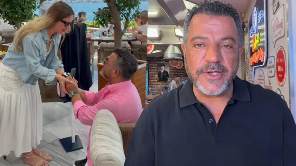 Midyeci Ahmet aradığı aşkı buldu: Sevgilisi Ebru'ya evlenme teklifi etti görseli