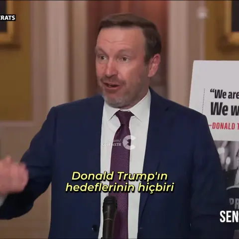 Senatör Chris Murphy'den Trump'ın İran Politikasına Sert Eleştiri Senatör Chris Murphy'den Trump'ın İran Politikasına Sert Eleştiri