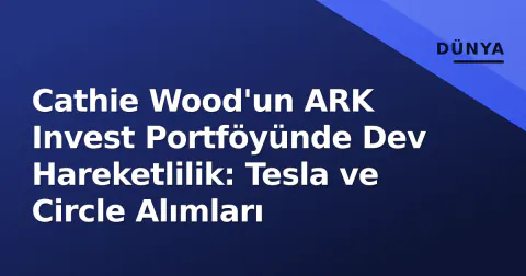 Cathie Wood'un ARK Invest Portföyünde Dev Hareketlilik: Tesla ve Circle Alımları
