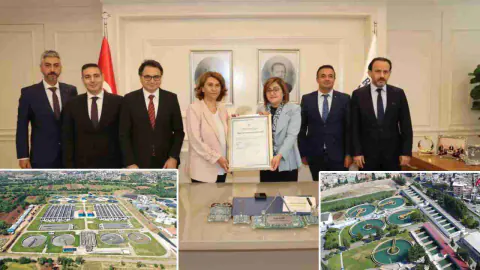 GASKİ'den Türkiye'de Bir İlk: Mavi Su Verimliliği Belgesi Alındı