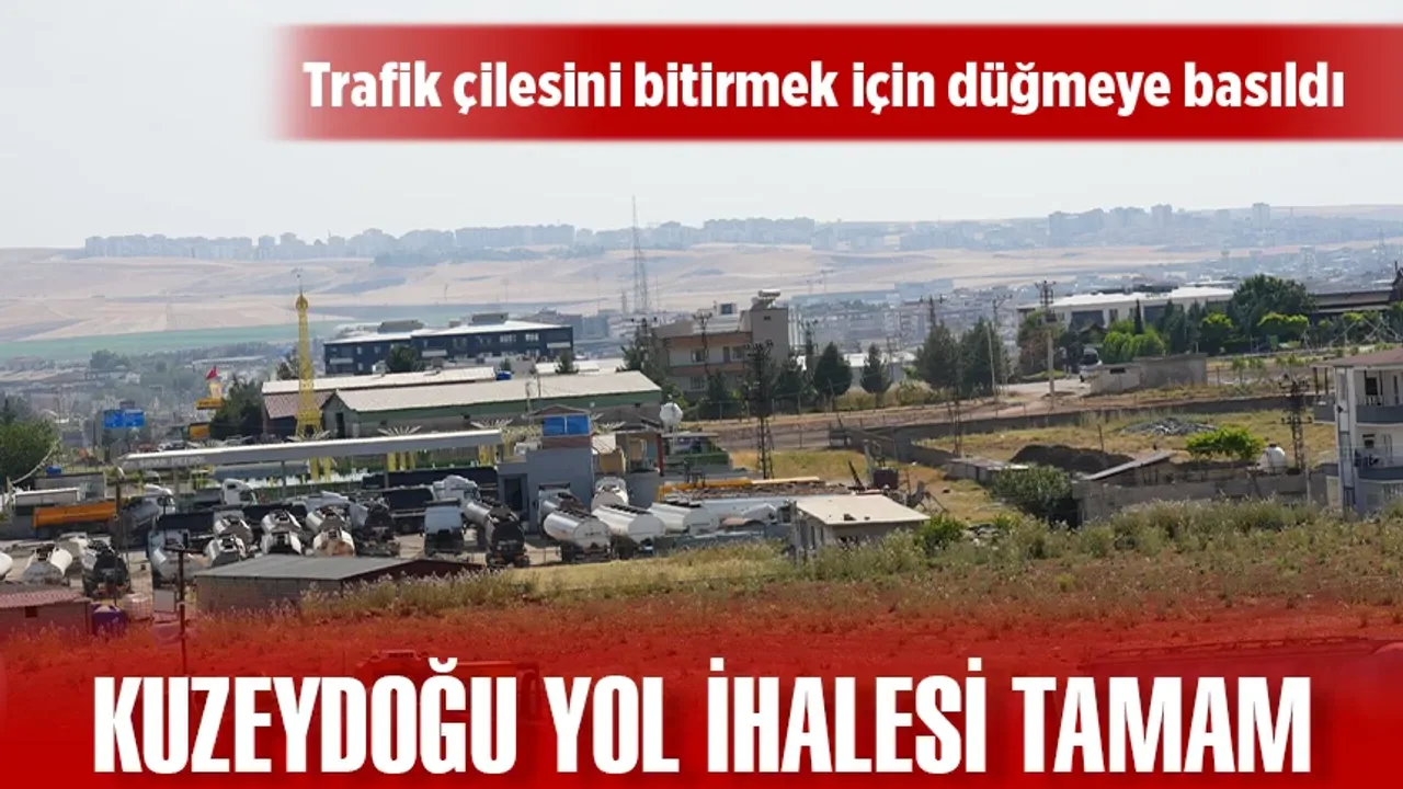 Batman'da trafik yükünü hafifletecek Kuzeydoğu Yol Projesi ihalesi tamamlandı Batman'da trafik yükünü hafifletecek Kuzeydoğu Yol Projesi ihalesi tamamlandı