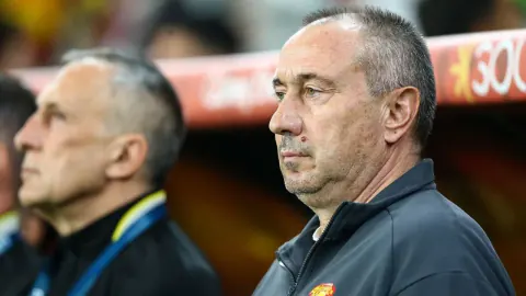 Stoilov: "Bu sezon en iyi ilk 45 dakikamız, baskı stratejisi işledi"