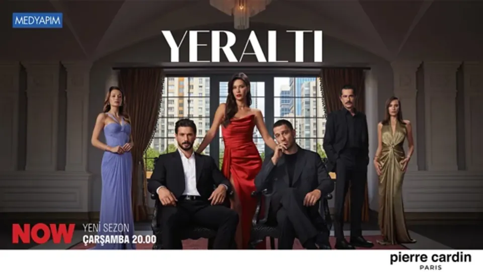 NOW 'Yeraltı' 2. sezon afişini paylaştı: 7 Ekim Çarşamba başlıyor görseli