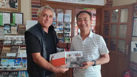 Japonya Başkonsolosu Ryoji İwama'dan Hattuşa'ya Tarihi Ziyaret