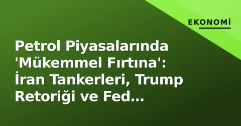Petrol Piyasalarında 'Mükemmel Fırtına': İran Tankerleri, Trump Retoriği ve Fed Baskısı Fiyatları Sıkıştırıyor