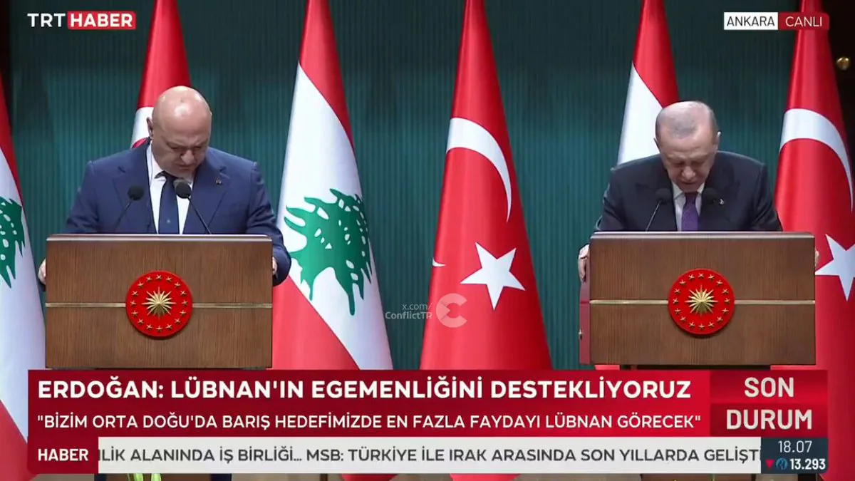 Cumhurbaşkanı Erdoğan'dan Lübnan'daki Can Kayıplarına İlişkin Açıklama Cumhurbaşkanı Erdoğan'dan Lübnan'daki Can Kayıplarına İlişkin Açıklama