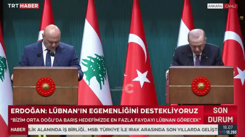 Cumhurbaşkanı Erdoğan'dan Lübnan'daki Can Kayıplarına İlişkin Açıklama