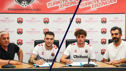Erzincanspor Transferde Vites Artırdı: Ahmet Sivri ve İsmet Kaan Aslan Kadroda