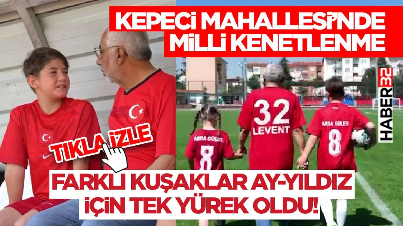 Isparta'da Milli Heyecan: Çocuklar ve Yaşlılar Aynı Formayla Buluştu Isparta'da Milli Heyecan: Çocuklar ve Yaşlılar Aynı Formayla Buluştu