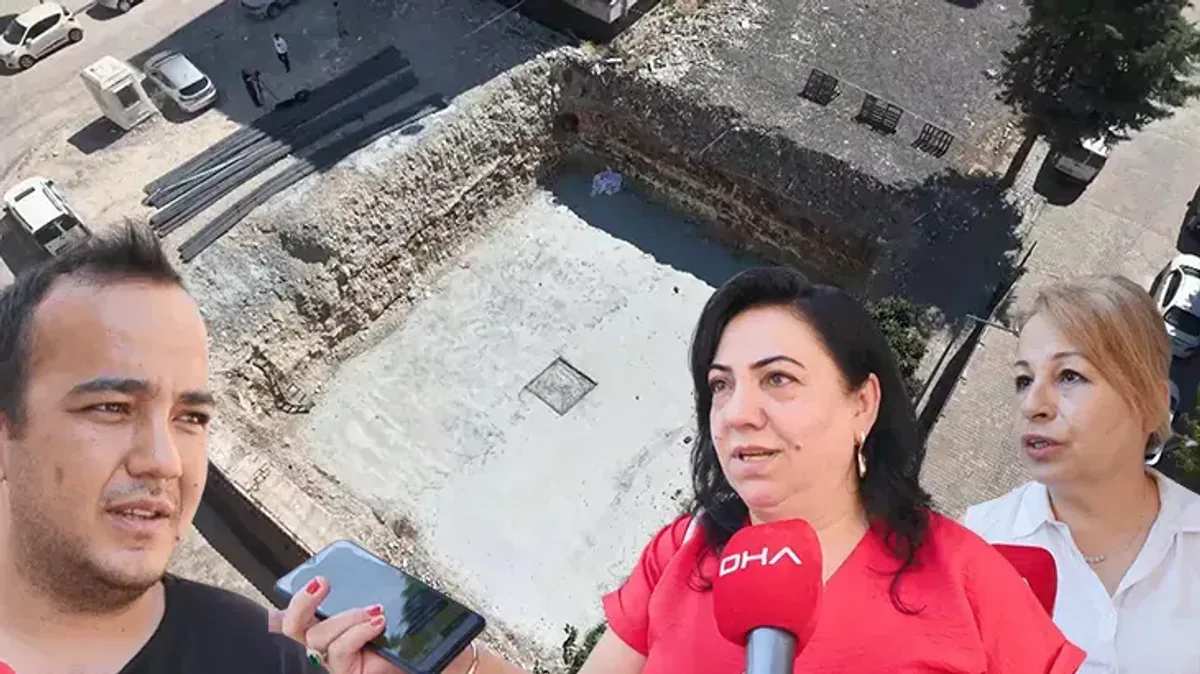Bahçelievler'de Kentsel Dönüşüm İnşaatında Tarihi Bulgu Paniği Bahçelievler'de Kentsel Dönüşüm İnşaatında Tarihi Bulgu Paniği