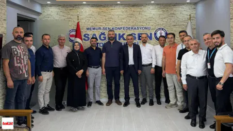 Tokat Gaziosmanpaşa Üniversitesi Hastanesi Yönetiminden Sağlık-Sen'e Ziyaret