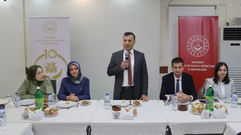 Karabük Aile ve Sosyal Hizmetler İl Müdürlüğü'nde Duygusal Veda