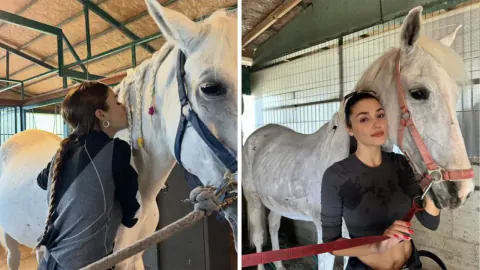 Hande Erçel'in atı İki Kardeş hayatını kaybetti: "Sonsuz arazilerde koş özgürce" Hande Erçel'in atı İki Kardeş hayatını kaybetti: "Sonsuz arazilerde koş özgürce"