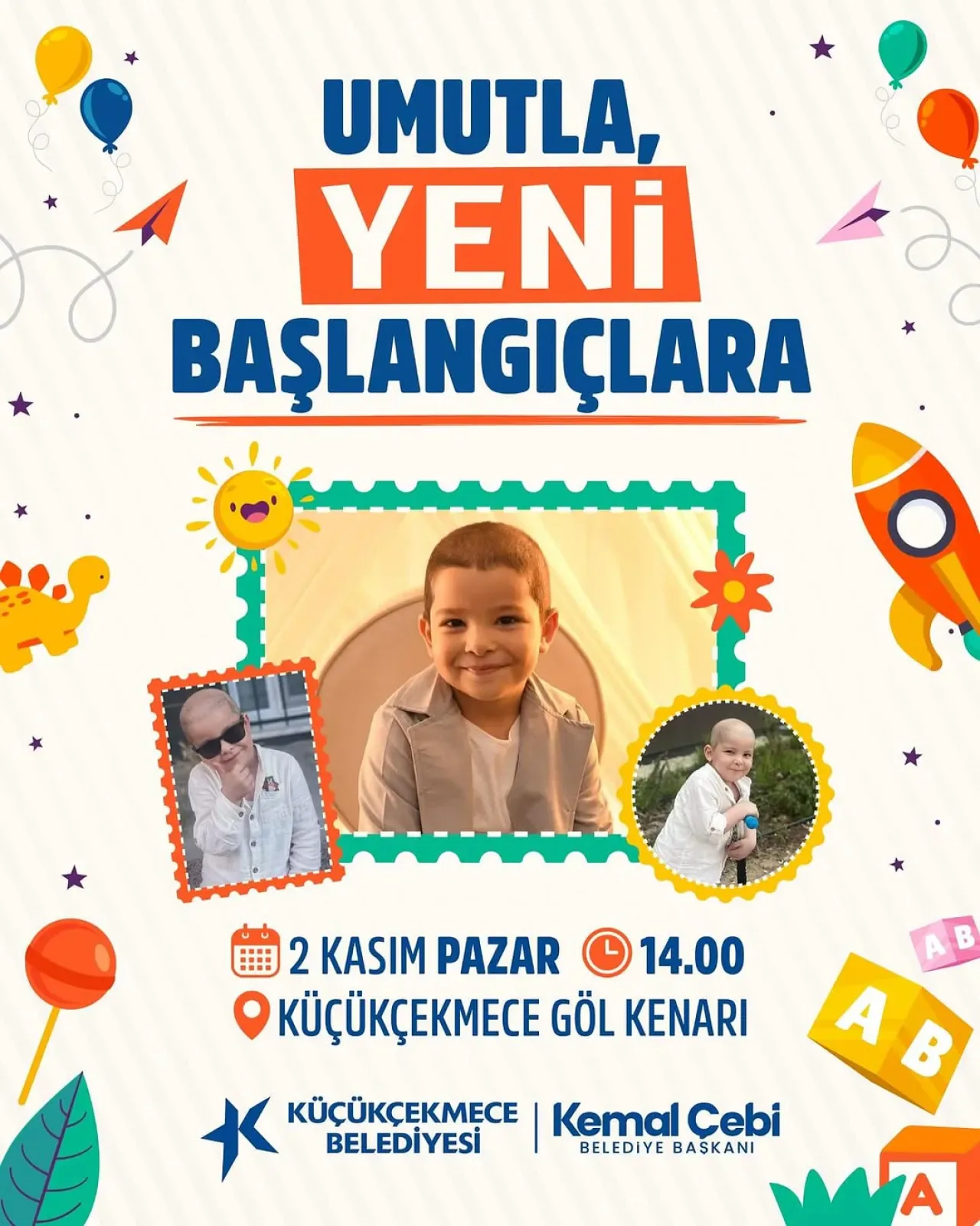 Küçükçekmece'de Emin Efe Anısına Balon Uçurma Etkinliği Düzenleniyor Küçükçekmece'de Emin Efe Anısına Balon Uçurma Etkinliği Düzenleniyor