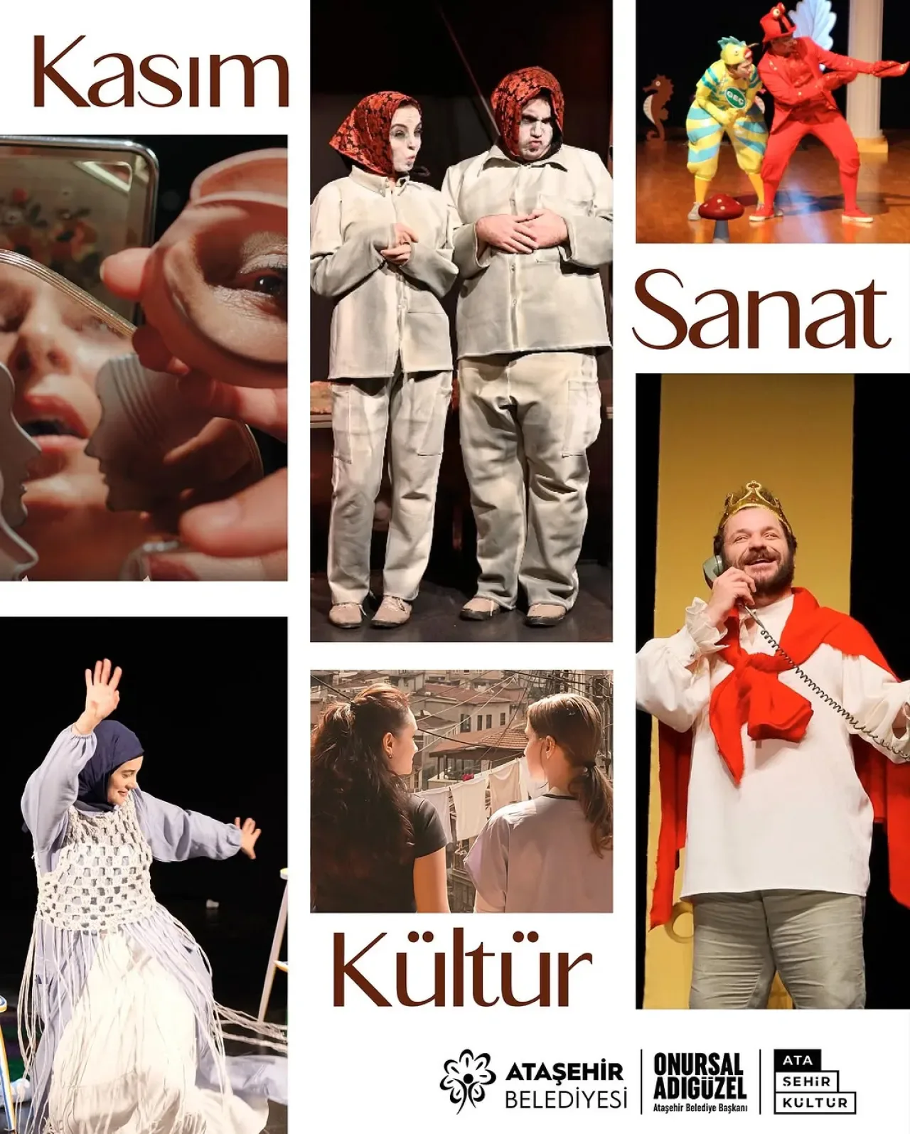 Ataşehir'de Kasım Ayı Sanatla Dolup Taşıyor: Tiyatro, Konser ve Atölyeler Ataşehir'de Kasım Ayı Sanatla Dolup Taşıyor: Tiyatro, Konser ve Atölyeler