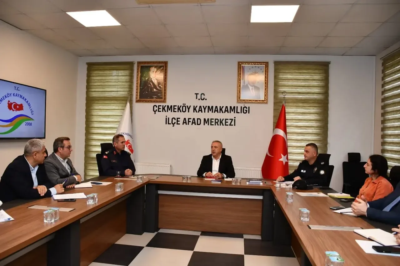 Çekmeköy'de Kış Tedbirleri Toplantısı Yapıldı Çekmeköy'de Kış Tedbirleri Toplantısı Yapıldı