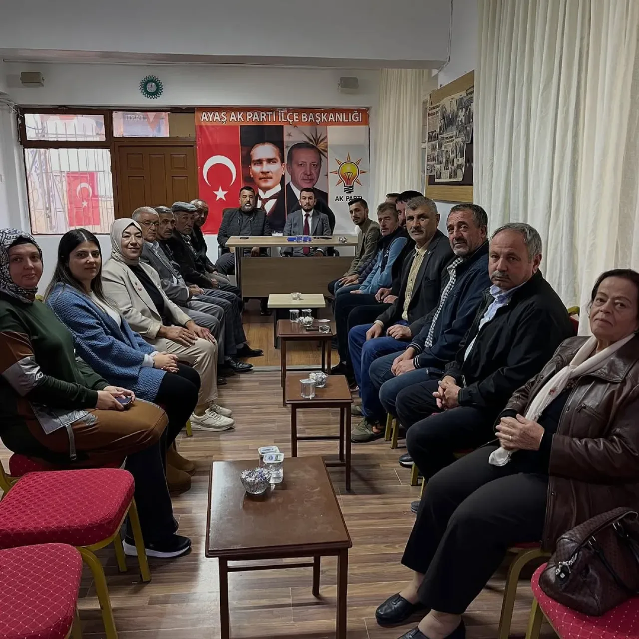 Ayaş AK Parti İlçe Yönetim Kurulu, Haftalık Toplantısını Gerçekleştirdi Ayaş AK Parti İlçe Yönetim Kurulu, Haftalık Toplantısını Gerçekleştirdi
