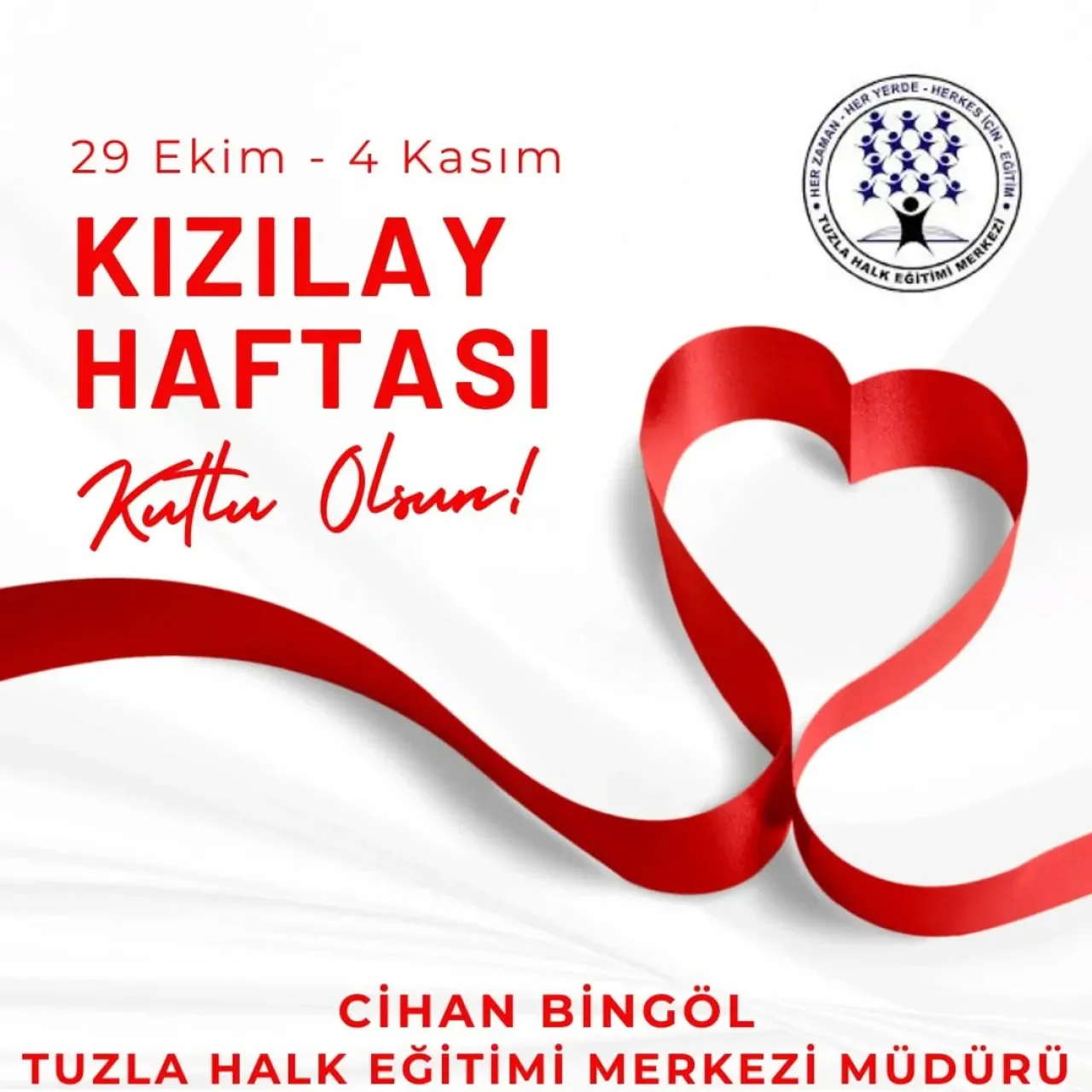 Kızılay Haftası, Tuzla'da Dayanışma Ruhuyla Kutlanıyor Kızılay Haftası, Tuzla'da Dayanışma Ruhuyla Kutlanıyor