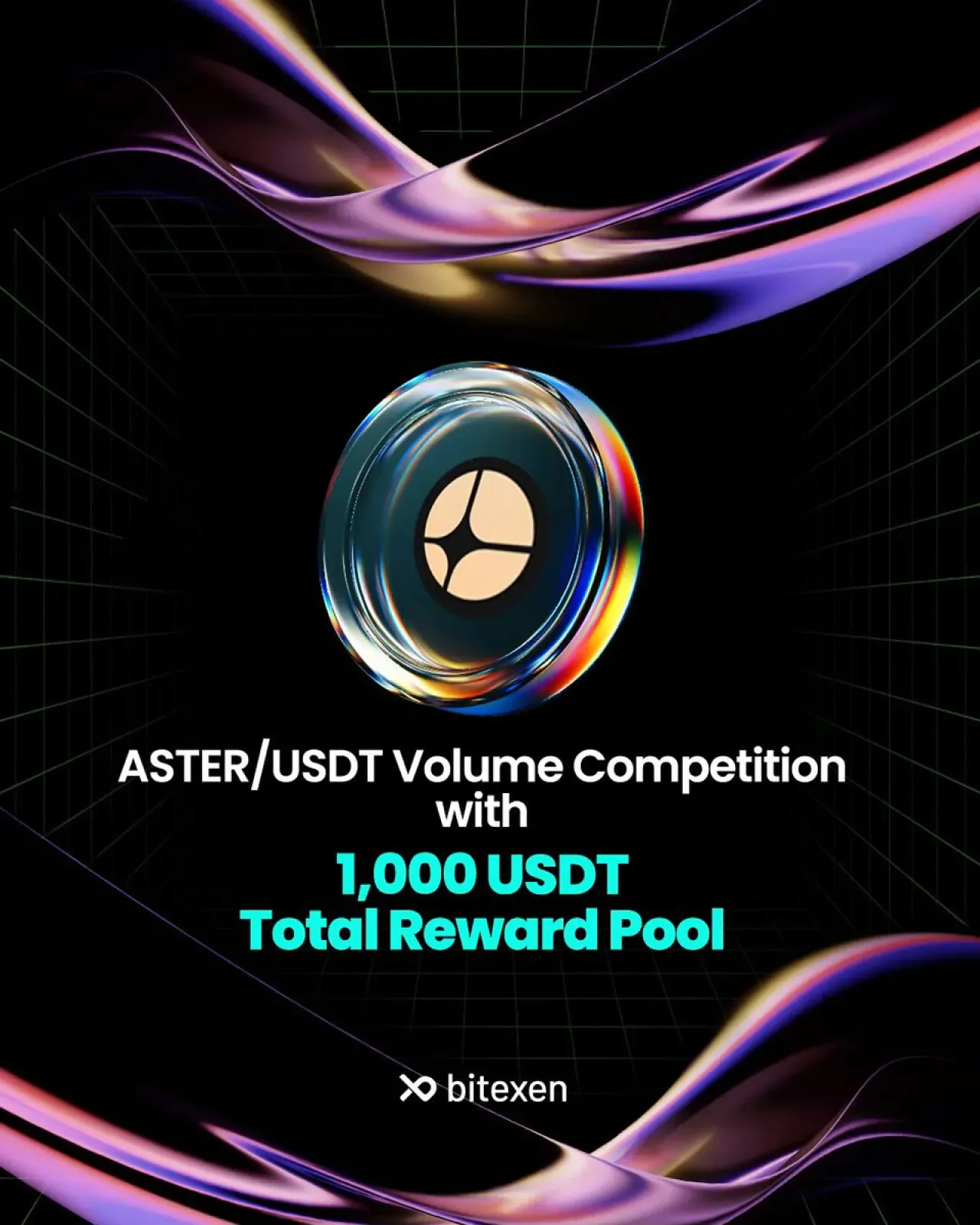 Bitexen'de ASTER USDT Anlık İşlem Hacmi Yarışması Başladı: 1.000 USDT Ödül Havuzu Bitexen'de ASTER USDT Anlık İşlem Hacmi Yarışması Başladı: 1.000 USDT Ödül Havuzu