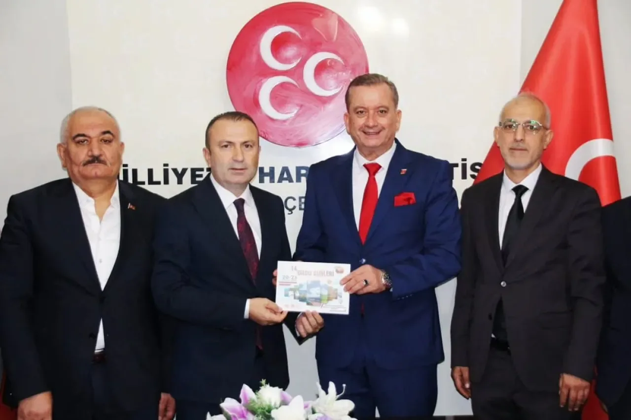 MHP Bakırköy İlçe Başkanı Turgut İnan'a Ordu Günleri Daveti MHP Bakırköy İlçe Başkanı Turgut İnan'a Ordu Günleri Daveti