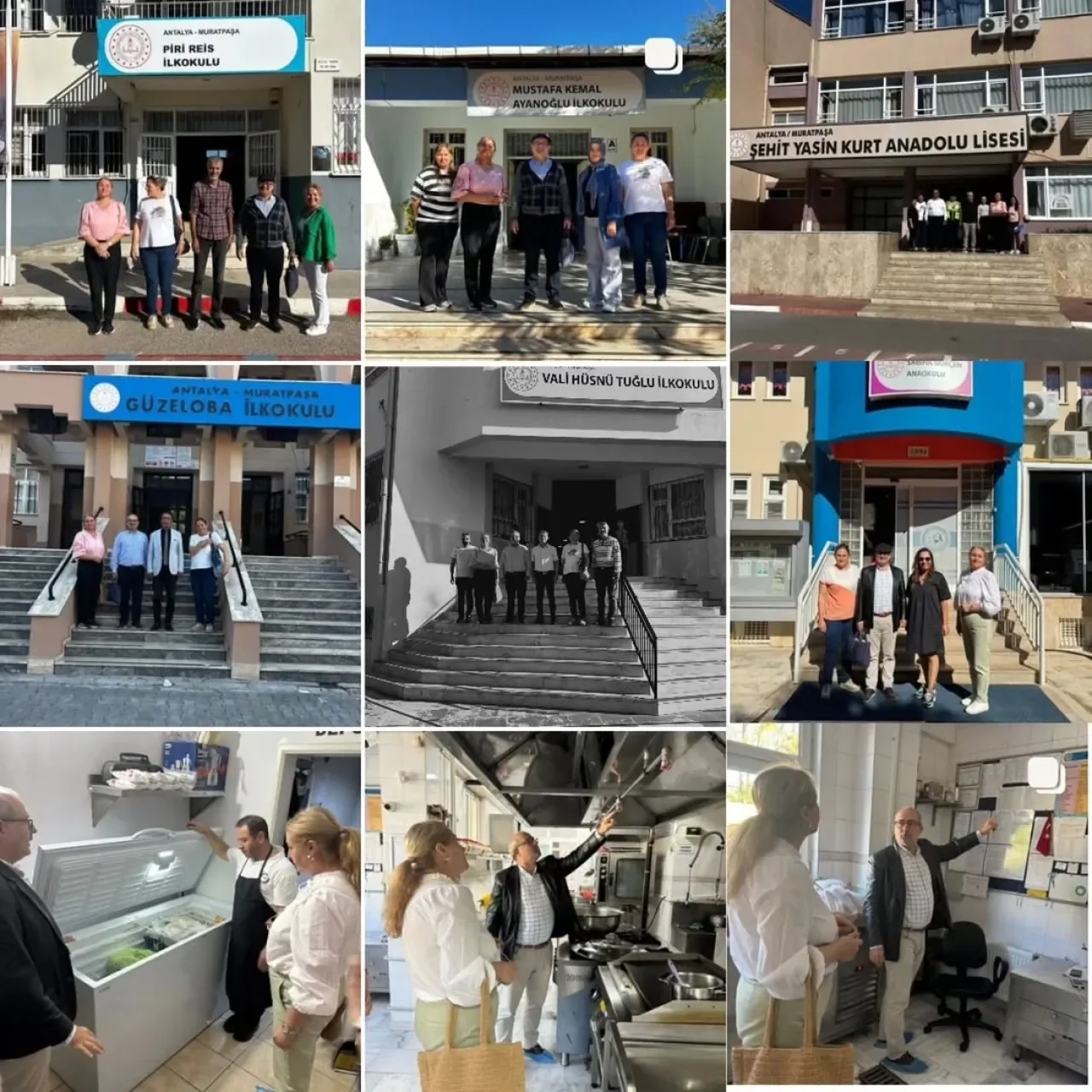 Antalya Muratpaşa'da Okullar Hijyen ve Güvenlik Denetiminden Geçiyor Antalya Muratpaşa'da Okullar Hijyen ve Güvenlik Denetiminden Geçiyor
