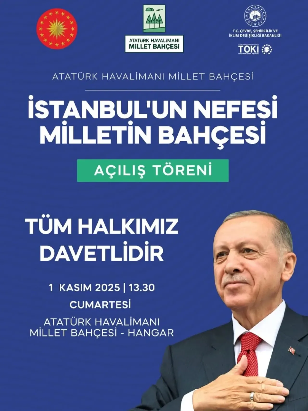 Atatürk Havalimanı Millet Bahçesi, İstanbullularla Buluşuyor Atatürk Havalimanı Millet Bahçesi, İstanbullularla Buluşuyor
