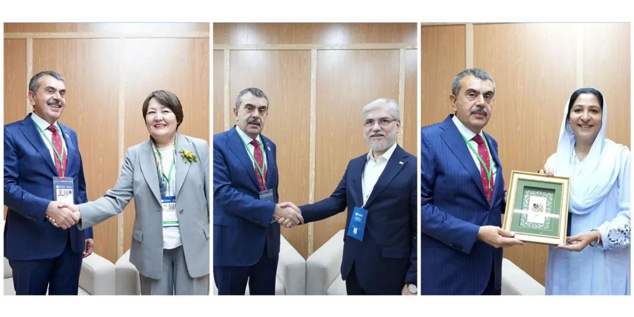 Milli Eğitim Bakanı Tekin, UNESCO Konferansında İkili Görüşmeler Gerçekleştirdi Milli Eğitim Bakanı Tekin, UNESCO Konferansında İkili Görüşmeler Gerçekleştirdi