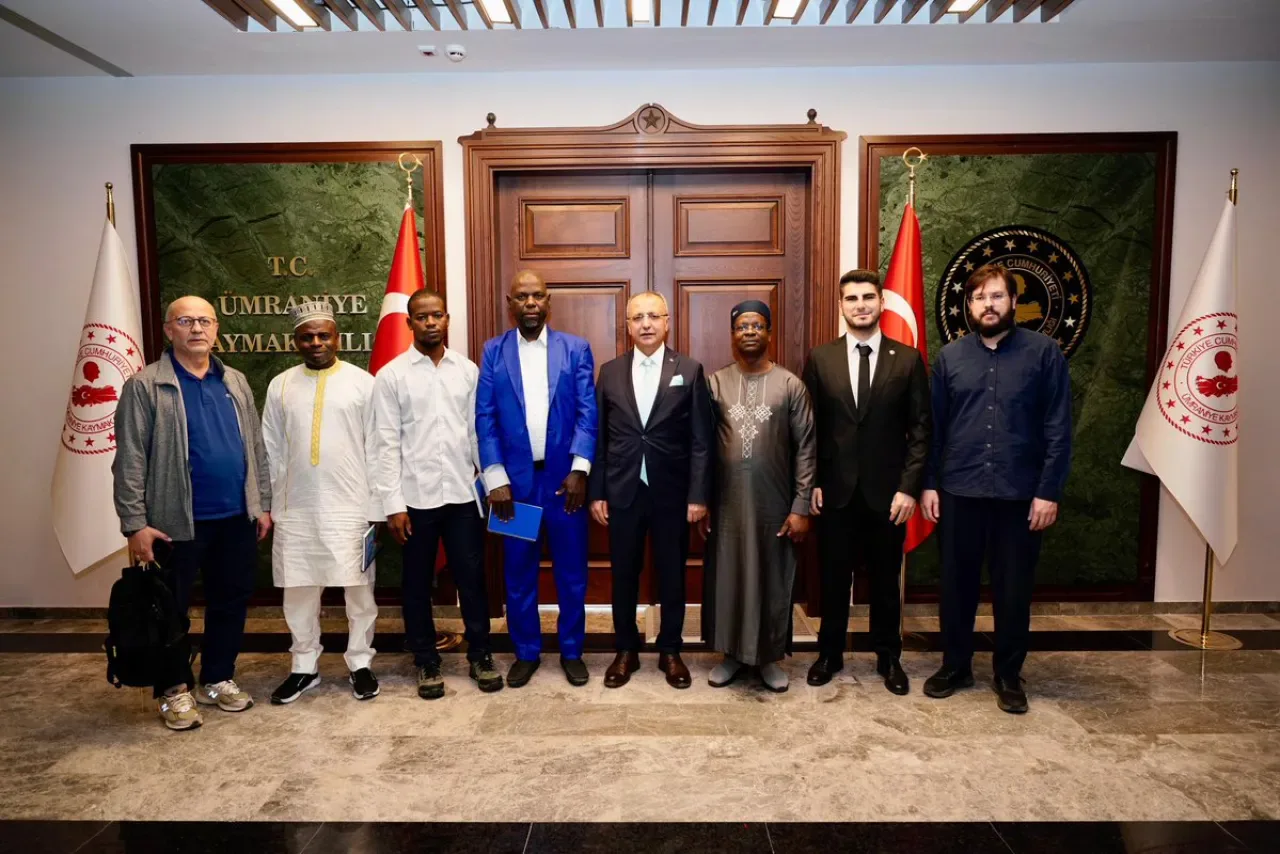 Ümraniye Kaymakamı Burkina Faso Heyetini Ağırladı Ümraniye Kaymakamı Burkina Faso Heyetini Ağırladı