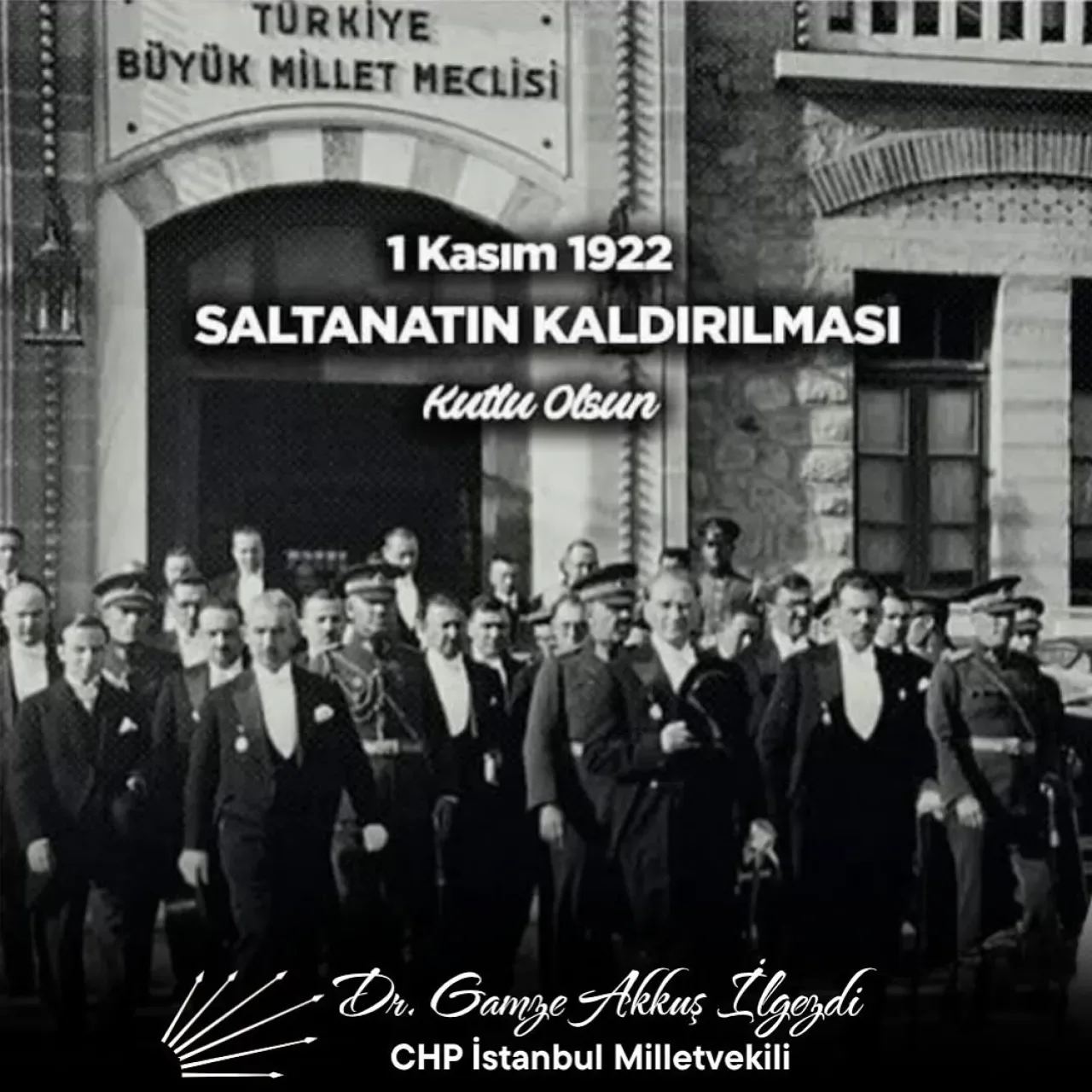Saltanatın Kaldırılışının 101. Yılında Tarihi Adımın Anlam ve Önemi Saltanatın Kaldırılışının 101. Yılında Tarihi Adımın Anlam ve Önemi