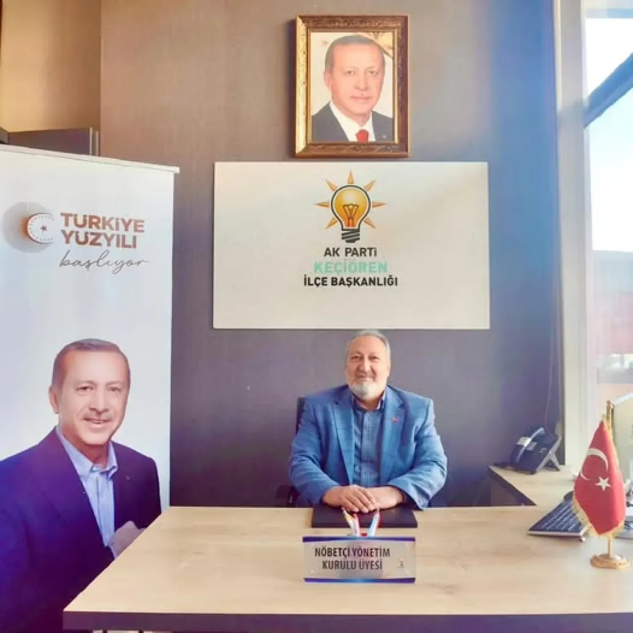 AK Parti Keçiören İlçe Başkanı Ahmet Şerif Bayındır Vatandaşları Bekliyor AK Parti Keçiören İlçe Başkanı Ahmet Şerif Bayındır Vatandaşları Bekliyor