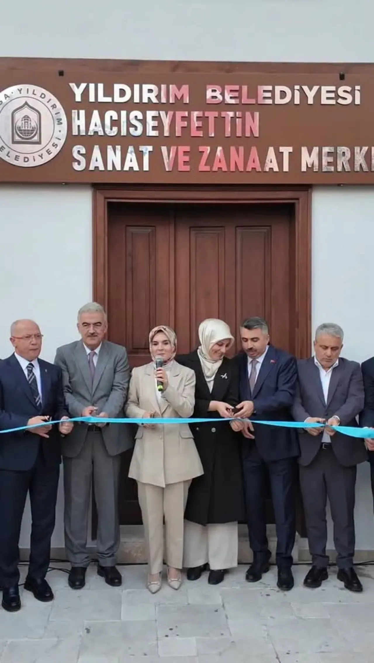 Yıldırım'da Hacıseyfettin Sanat ve Zanaat Merkezi Açıldı Yıldırım'da Hacıseyfettin Sanat ve Zanaat Merkezi Açıldı