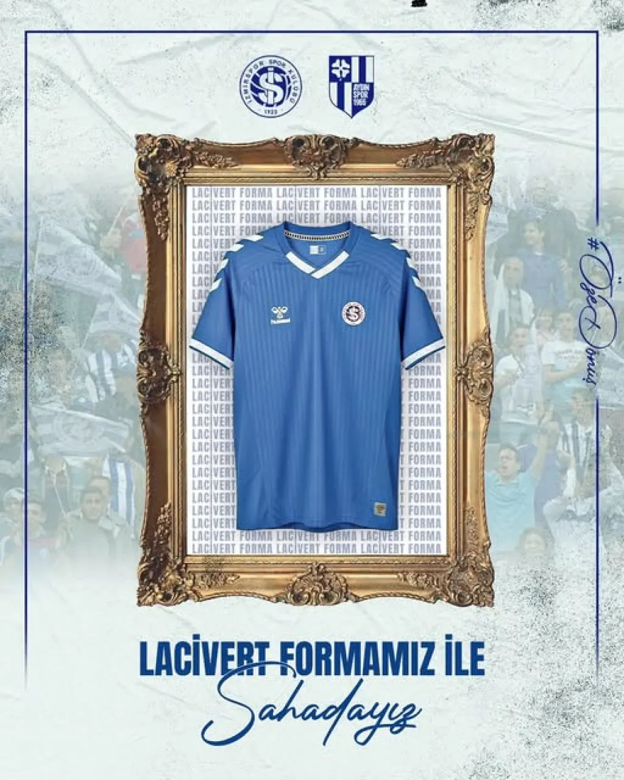 İzmirspor, Aydınspor Maçında Lacivert Formayla Sahada Olacak İzmirspor, Aydınspor Maçında Lacivert Formayla Sahada Olacak
