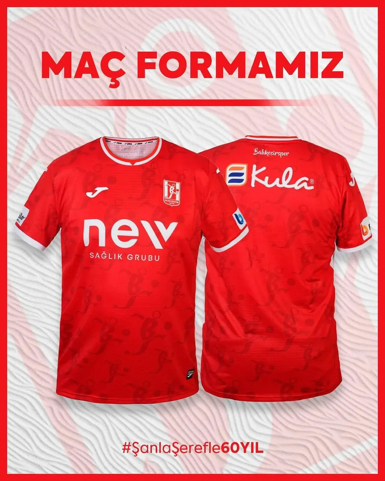 Balıkesirspor, Nazillispor Maçına Kırmızı Formayla Çıkacak Balıkesirspor, Nazillispor Maçına Kırmızı Formayla Çıkacak