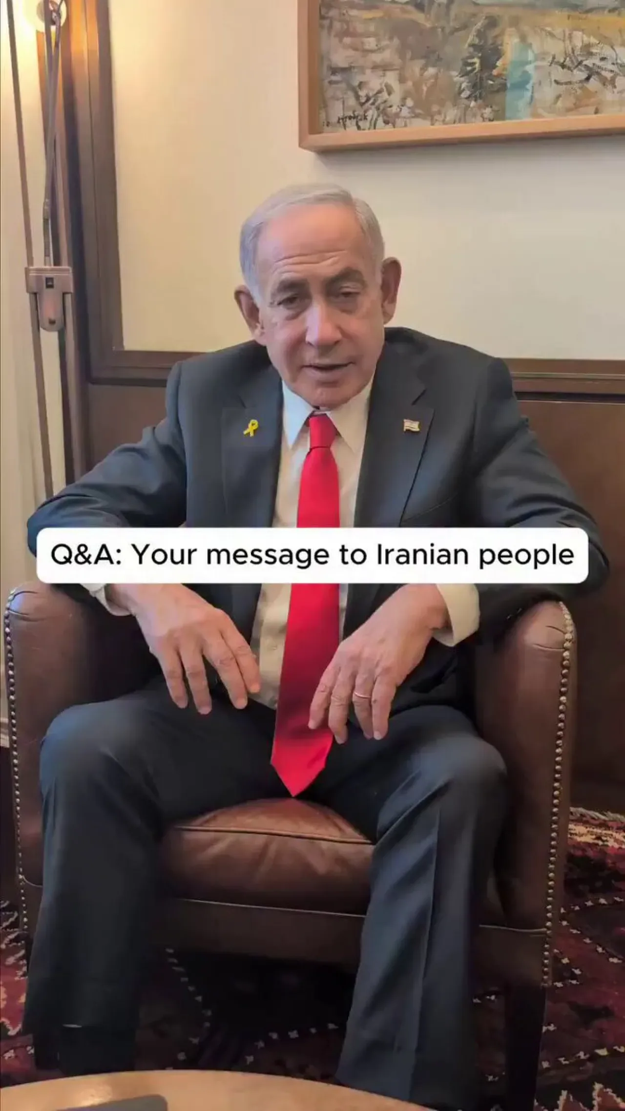 Netanyahu'dan İran Halkına Mesaj: "Umudunuzu Yitirmeyin, Zafer Sizin Olacak" Netanyahu'dan İran Halkına Mesaj: "Umudunuzu Yitirmeyin, Zafer Sizin Olacak"