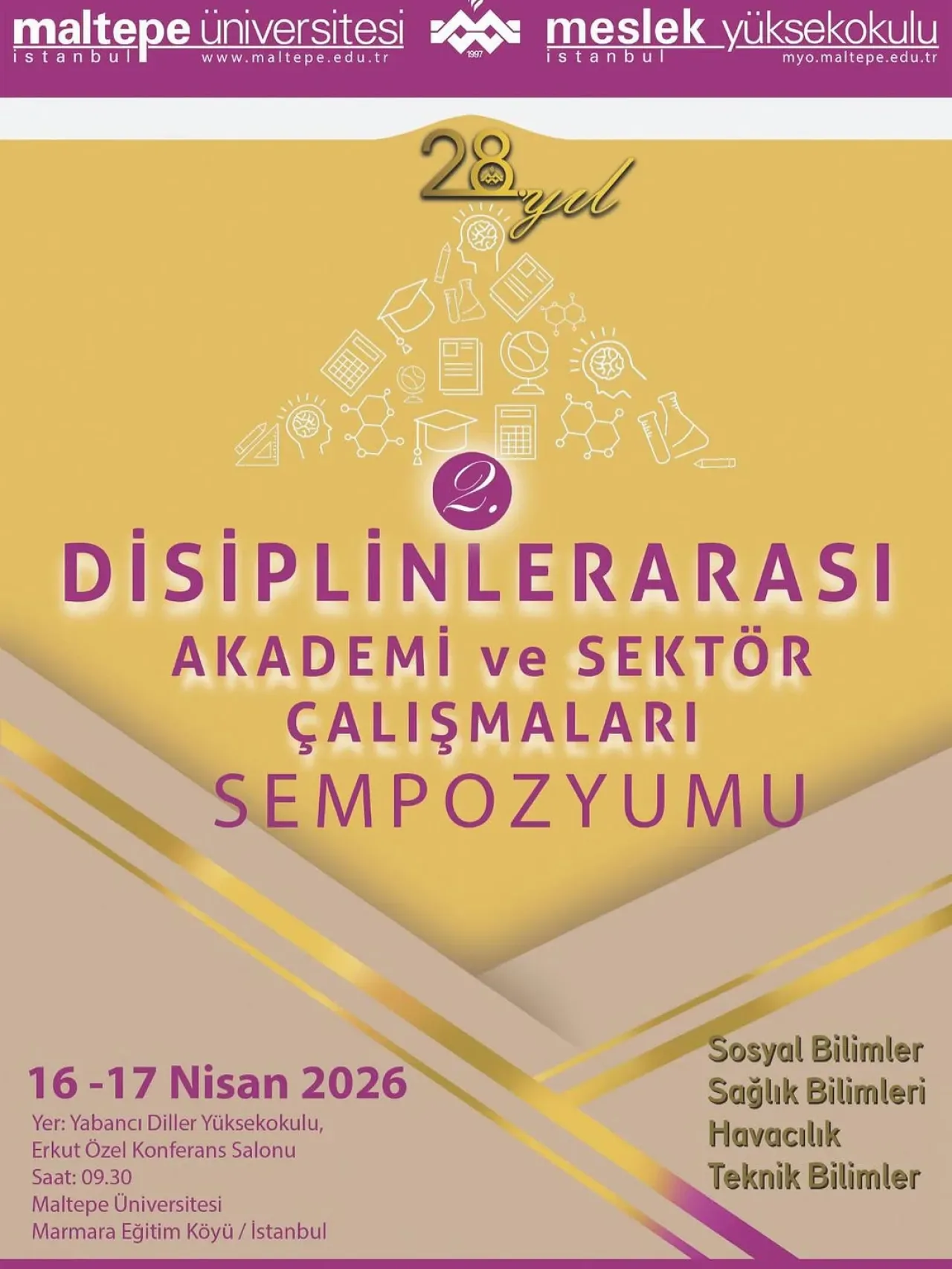 Maltepe Üniversitesi'nde Akademi ve Sektör Buluşması: Sempozyum Başvuruları Başladı Maltepe Üniversitesi'nde Akademi ve Sektör Buluşması: Sempozyum Başvuruları Başladı