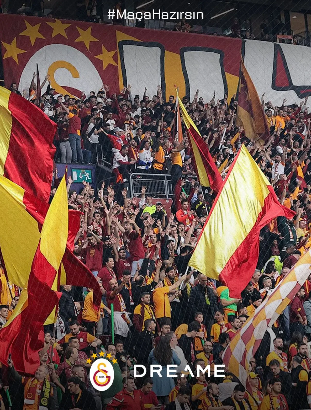 Galatasaray Taraftarlarına Özel "Maça Hazırsın" Kampanyası Galatasaray Taraftarlarına Özel "Maça Hazırsın" Kampanyası