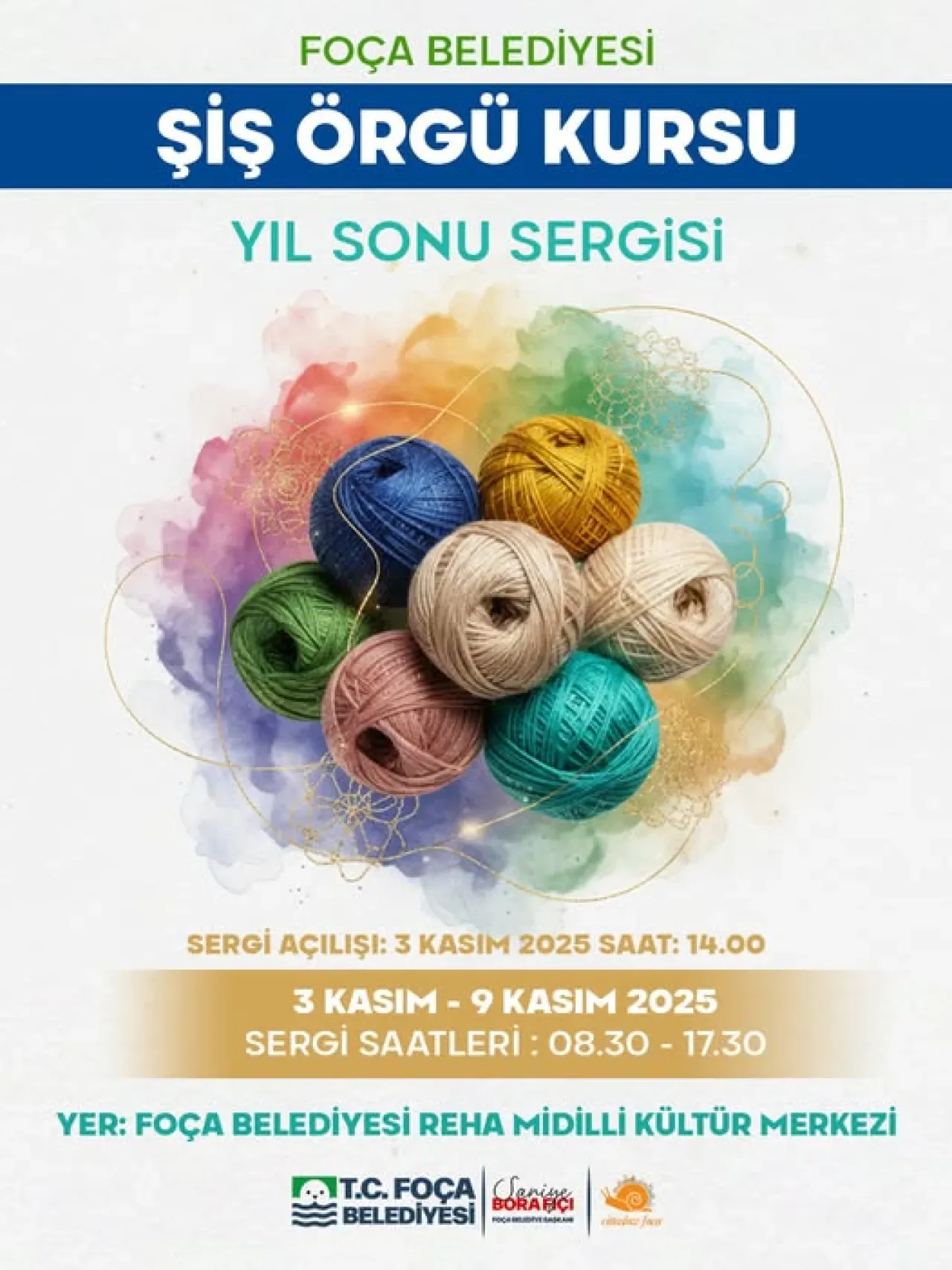 Foça'da El Emeği Göz Nuru Örgü Eserleri Sergileniyor Foça'da El Emeği Göz Nuru Örgü Eserleri Sergileniyor
