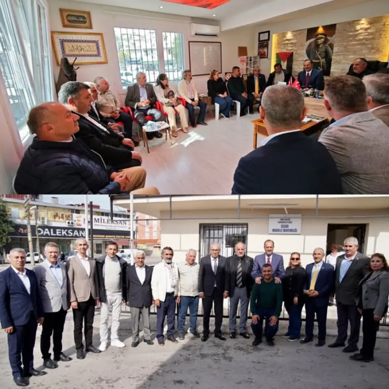 MHP İzmir Milletvekili Osmanağaoğlu, Karabağlar Muhtarları ile Bir Araya Geldi MHP İzmir Milletvekili Osmanağaoğlu, Karabağlar Muhtarları ile Bir Araya Geldi